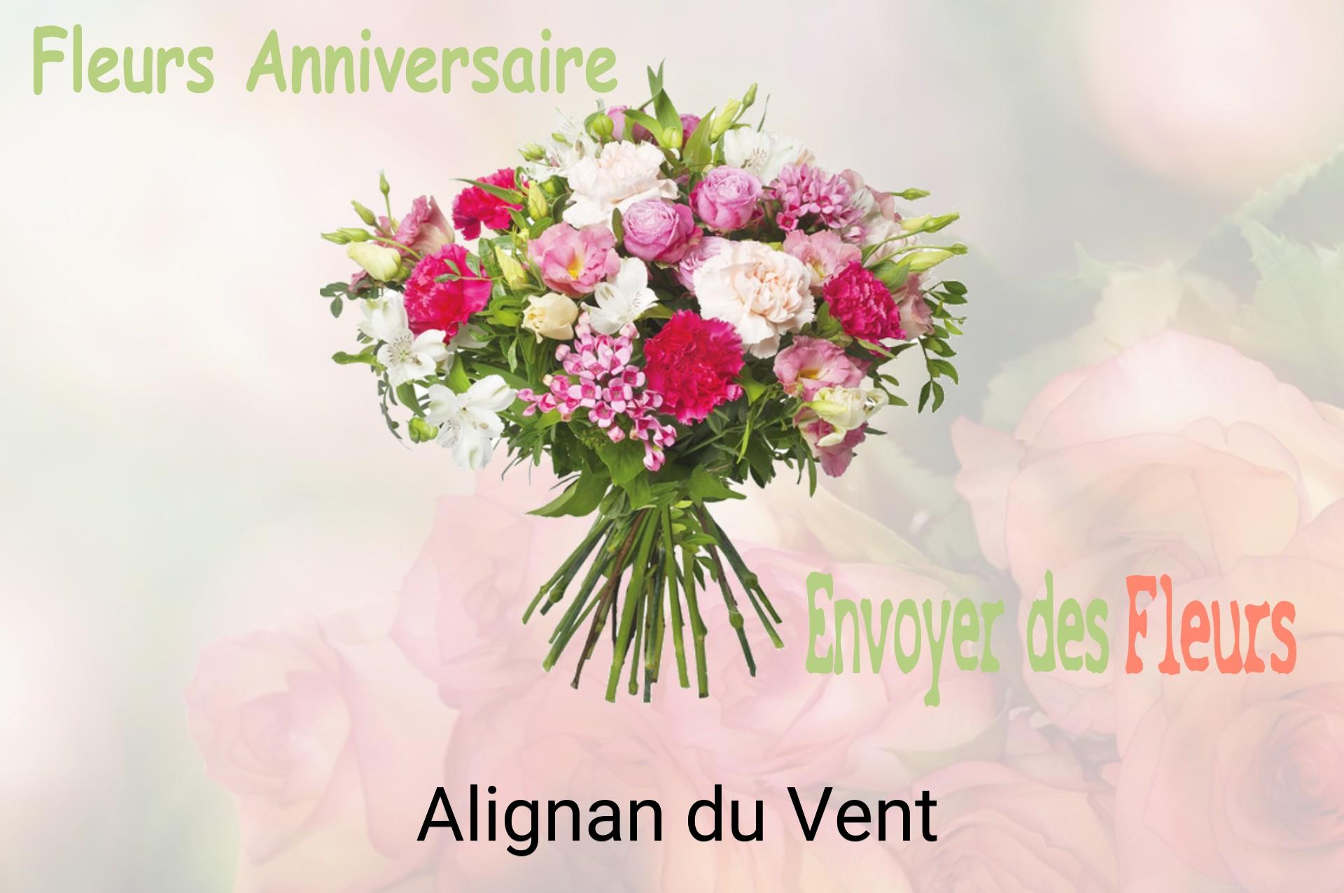 Bouquet de fleurs d’anniversaire livré à Alignan-du-Vent